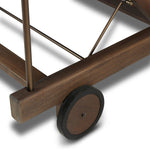 Drawing inspiration from antique rickshaws, this outdoor chaise features wheels and a built-in handle at the front for easy mobility. The adjustable and removable shade canopy offers customizable sun protection, with style. Cover or store inside during inclement weather and when not in use. Amethyst Home provides interior design, new home construction design consulting, vintage area rugs, and lighting in the Austin metro area.