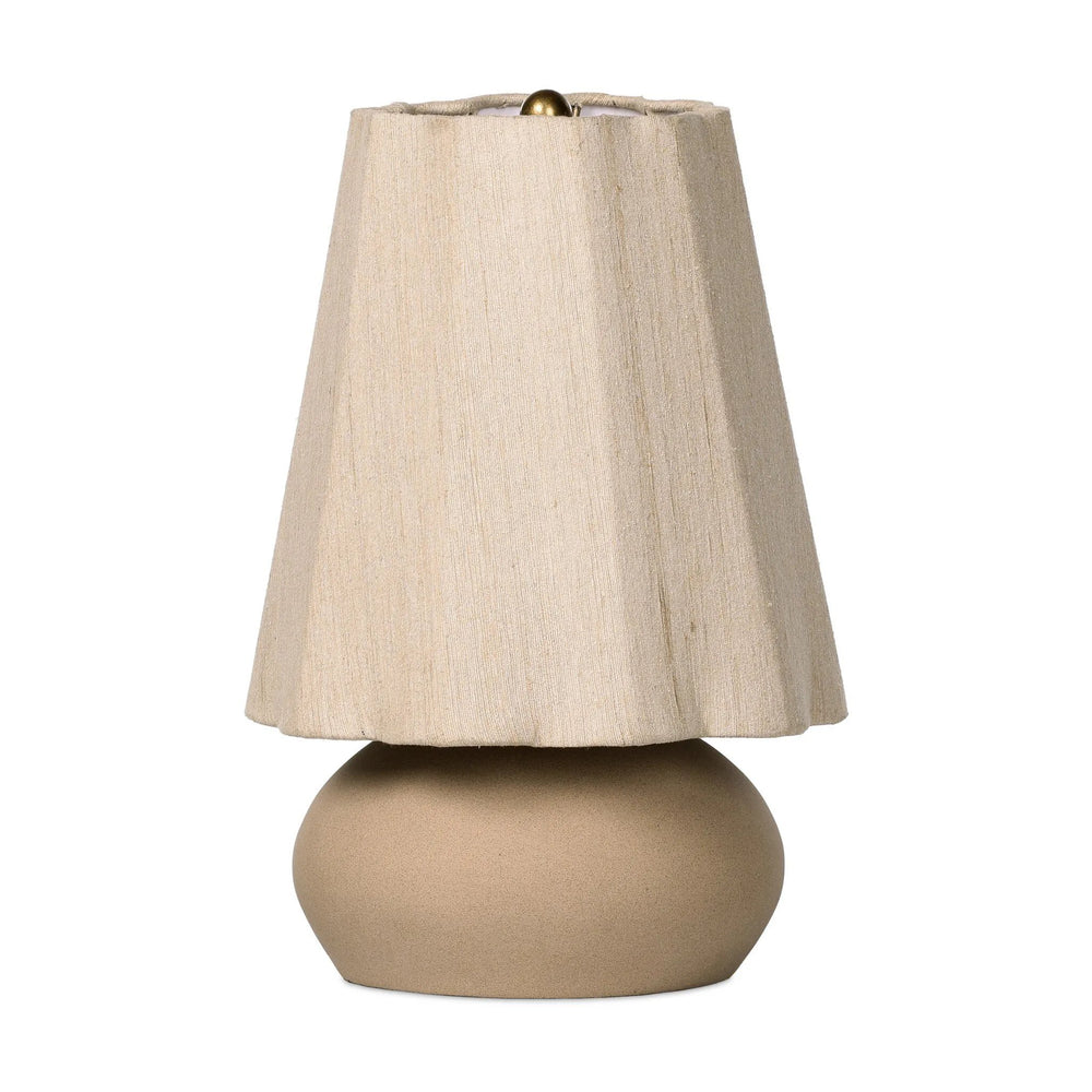 Posie Table Lamp - Tan Speckled Ceramic | shipping 10/15/2025