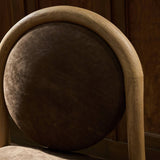 Minimal design, maximum impact. Designed with a subtle nod to midcentury modern, this dining chair features tapered legs, a t