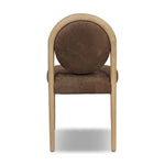 Minimal design, maximum impact. Designed with a subtle nod to midcentury modern, this dining chair features tapered legs, a t