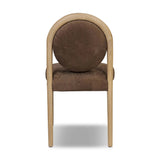 Minimal design, maximum impact. Designed with a subtle nod to midcentury modern, this dining chair features tapered legs, a t