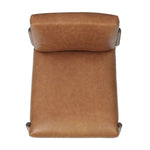 A slim seating style with timeless materials. An armless chair is fully upholstered in butterscotch top-grain leather with a subtle vintage look. Iron legs are also covered in leather, with exposed stitching along each leg.As enthusiasts of luxe design at Amethyst, we love the warm modern inspired Quill Dining Chair. Amethyst Home provides interior design, new home construction design consulting, vintage area rugs, and lighting in the Salt Lake City metro area.