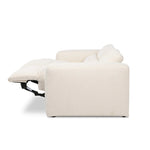 A modern take on the classic recliner. Customize your comfort level with the push of hidden buttons with pieces in our Power Motion collection. Sectional features wide arms with a medium to supportive sit and seat height, plus an adjustable headrest. Zero-clearance design means the sectional can be placed up against a wall. Amethyst Home provides interior design, new home construction design consulting, vintage area rugs, and lighting in the Seattle metro area.