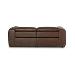 A modern take on the classic recliner. Customize your comfort level with the push of hidden buttons with pieces in our Power Motion collection. Sectional features wide arms with a medium to supportive sit and seat height, plus an adjustable headrest. Zero-clearance design means the sectional can be placed up against a wall. Amethyst Home provides interior design, new home construction design consulting, vintage area rugs, and lighting in the Park City metro area.