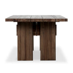 Featuring Railay Stained Toasted Brown Outdoor Dining Table by Four Hands at Amethyst Home. Expertly crafted with durability in mind, the Railay Stained Toasted Brown Outdoor Dining Table offers the perfect blend of style and functionality. With its sturdy design and ample surface space, this dining table is perfect for outdoor gatherings and meals with frien. Amethyst Home provides interior design, new home construction design consulting, vintage area rugs, and lighting in the Seattle metro area.