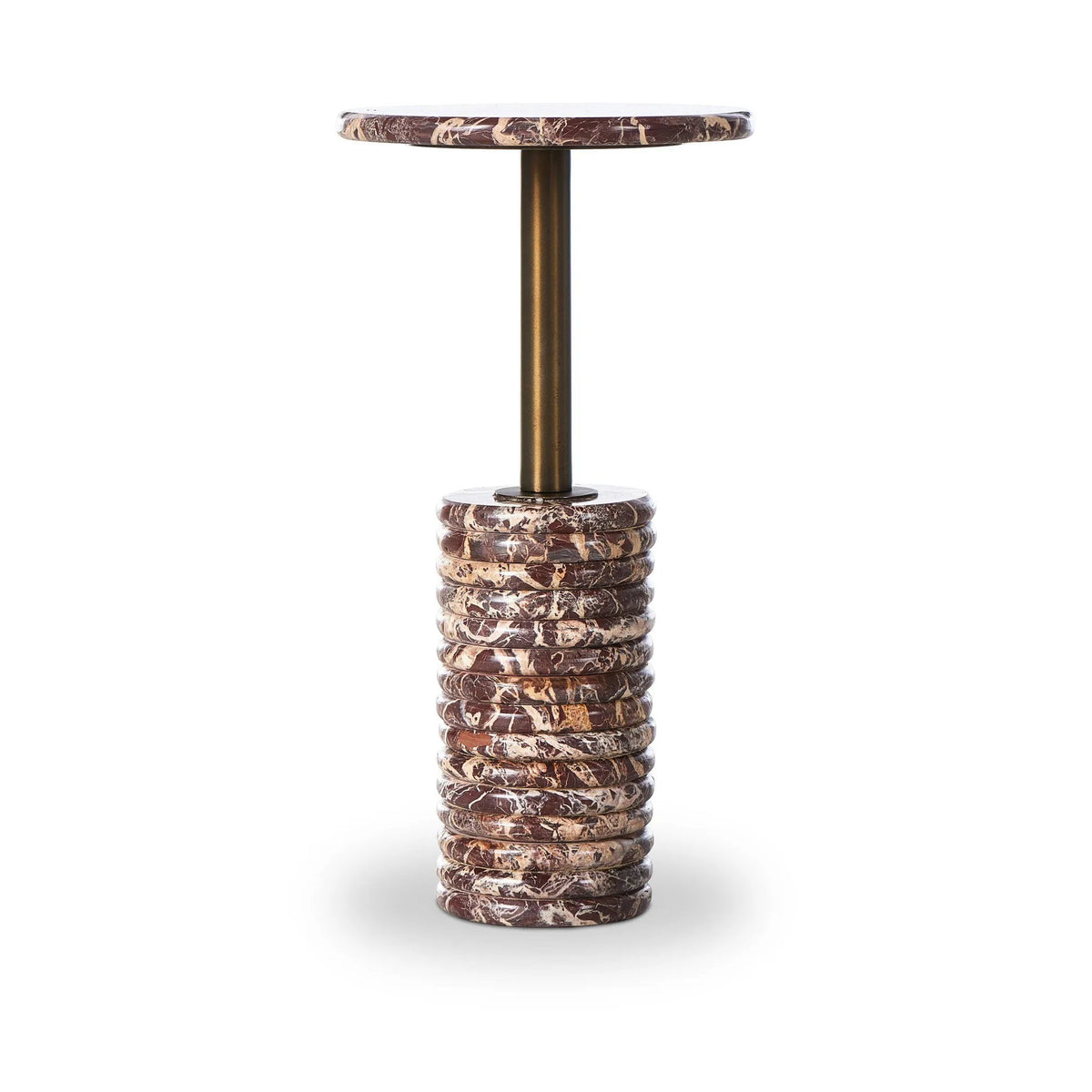 Reeves Garnet Marble End Table | shipping 09/20/2025