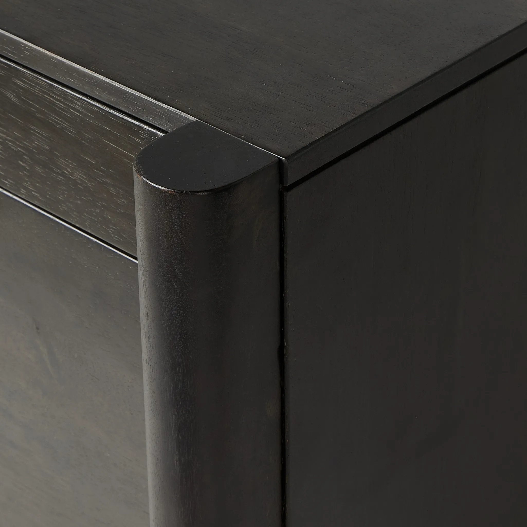 Featuring Reza Worn Black Parawood Desk by Four Hands at Amethyst Home. A storage-driven desk made from solid acacia and finished in a distressed black. Twist-lock metal hardware adds a clever finishing touch.Overall Dimensions: 70.00"w x 32.00"d x 30.25"hWeight : 194.12 lbsMaterials: Solid Parawood, Solid Acacia, Brass. Amethyst Home provides interior design, new home construction design consulting, vintage area rugs, and lighting in the Calabasas metro area.