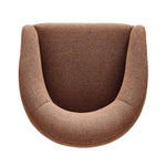 Featuring Rhett Bartin Rust Dining Chair by Four Hands at Amethyst Home. Fully upholstered in a unique rust hue, a barrel-style back creates a comfortable, cocoon-like sit. Slight scale perfect for smaller dining spaces.Overall Dimensions: 24.50"w x 25.00"d x 31.75"hWeight : 34.50 lbsMaterials: 57% Polyester, 17% Cotton, 15% Bamboo, 11% Lyocell Viscose, Eucalyp. Amethyst Home provides interior design, new home construction design consulting, vintage area rugs, and lighting in the Omaha metro area.