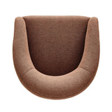 Featuring Rhett Bartin Rust Dining Chair by Four Hands at Amethyst Home. Fully upholstered in a unique rust hue, a barrel-style back creates a comfortable, cocoon-like sit. Slight scale perfect for smaller dining spaces.Overall Dimensions: 24.50"w x 25.00"d x 31.75"hWeight : 34.50 lbsMaterials: 57% Polyester, 17% Cotton, 15% Bamboo, 11% Lyocell Viscose, Eucalyp. Amethyst Home provides interior design, new home construction design consulting, vintage area rugs, and lighting in the Omaha metro area.