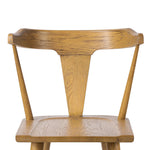 Featuring Ripley Sandy Oak Bar + Counter Stool by Four Hands at Amethyst Home. A fresh, bar-style take on mid-century Windsor seating, featuring a bowed, sculptural silhouette and soft black finish to highlight the natural grain of weathered oak.Bar StoolOverall Dimensions: 20.50"w x 20.50"d x 42.50"hWeight: 17.64 lbsCounter StoolOverall Dimensions: 20.5. Amethyst Home provides interior design, new home construction design consulting, vintage area rugs, and lighting in the Laguna Beach metro area.
