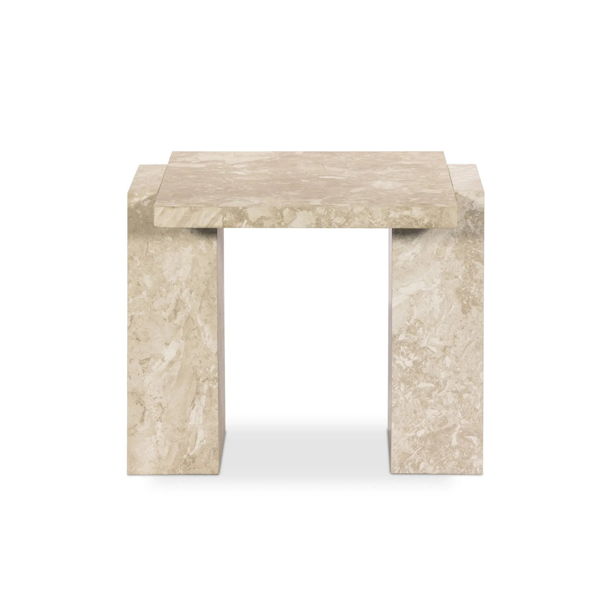 Romano Lunar Marble End Table | ready to ship!