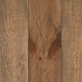 Bring vintage vibes to the bedroom. A sleek, low silhouette is covered in chestnut top-grain leather exclusive to Four Hands. A meticulously ruched headboard reflects the Seventies inspiration behind this versatile piece Amethyst Home provides interior design, new home construction design consulting, vintage area rugs, and lighting in the Omaha metro area.