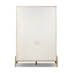 Accented with iron hardware wrapped in tan top-grain leather, light-finished oak veneer forms a clean silhouette with plenty of storage. Outset legs add an element of interest.As fans of wabi sabi materials at Amethyst, we love the optimistic inspired Rosedale Cabinet - Yucca Oak Veneer. Amethyst Home provides interior design, new home construction design consulting, vintage area rugs, and lighting in the Alpharetta metro area.