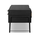 Featuring Rosedale Ebony Oak Veneer Executive Desk by Four Hands at Amethyst Home. Accented with iron hardware wrapped in tan top-grain leather, dark-finished oak crafts shapes a clean silhouette. Vary-sized drawers offer plenty of storage, while outset legs bring a design-forward touch.Overall Dimensions: 72.75"w x 30.00"d x 30.00"hWeight : 202.82 lbsMater. Amethyst Home provides interior design, new home construction design consulting, vintage area rugs, and lighting in the Nashville metro area.