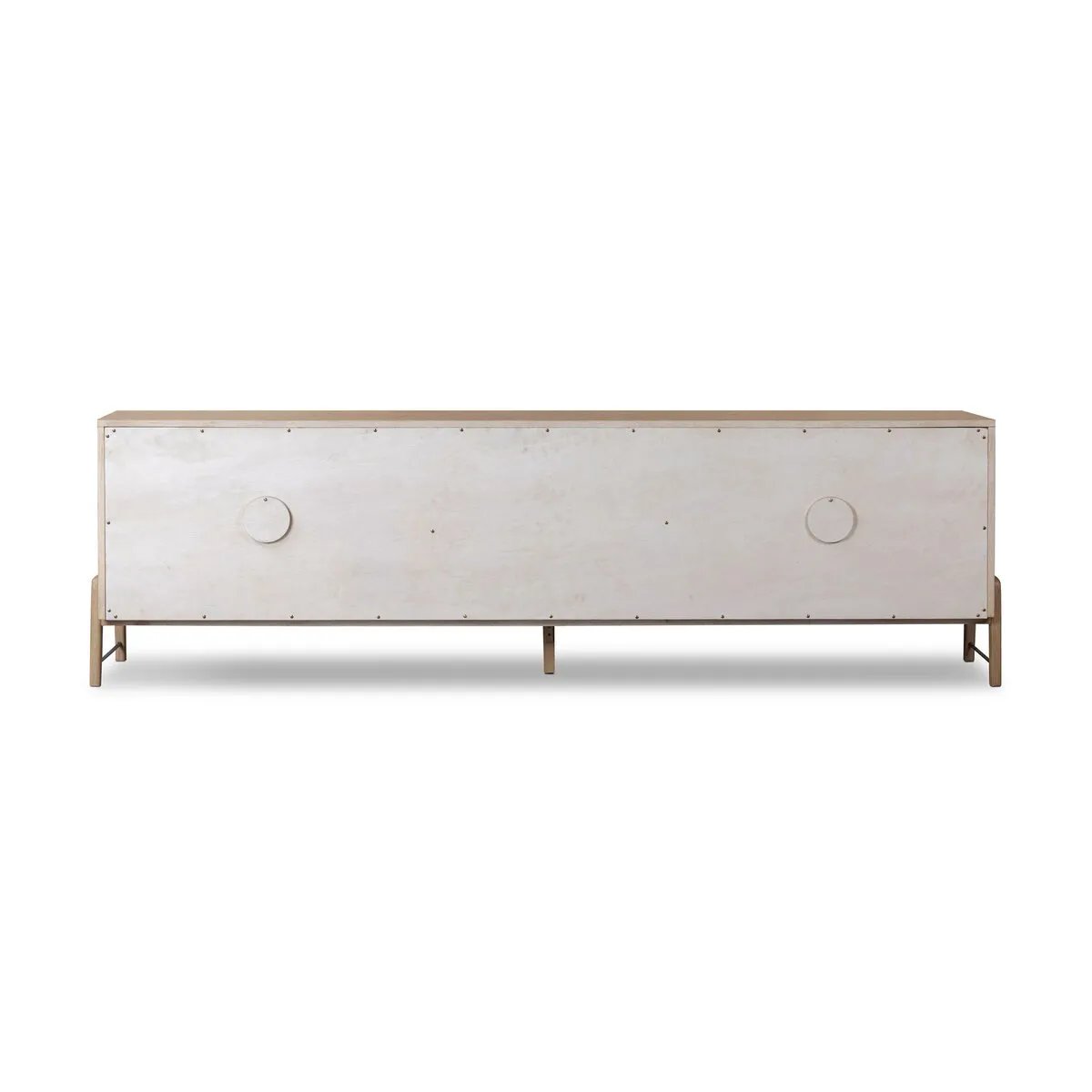Featuring Rosedale Yucca Oak Veneer Media Console by Four Hands at Amethyst Home. Introducing the Rosedale Yucca Oak Veneer Media Console - the perfect addition to your home entertainment setup. With its sleek design and durable oak veneer, this media console is the ideal choice for organizing your media devices and displaying them with style.
Overall Dimension. Amethyst Home provides interior design, new home construction design consulting, vintage area rugs, and lighting in the Tampa metro area.