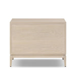 Elevate your bedside storage with a nightstand of light, natural oak. A smooth top pairs with three drawer fronts of woven paper cord for a clean, Scandinavian-inspired look that will work into your bedroom collection beautifully Amethyst Home provides interior design, new home construction design consulting, vintage area rugs, and lighting in the Calabasas metro area.