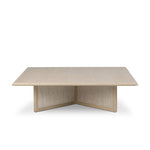 Featuring Rosenell Natural Oak Veneer Square Coffee Table by Four Hands at Amethyst Home. Anchor your living space with a squared coffee table of light, natural oak. A smooth top pairs with a panel-style base of woven paper cord for a clean, Scandinavian-inspired look that will work into your collection beautifully. Overall Dimensions: 55.00"w x 55.00"d x 1. Amethyst Home provides interior design, new home construction design consulting, vintage area rugs, and lighting in the Calabasas metro area.
