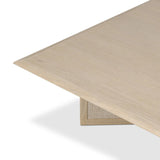 Featuring Rosenell Natural Oak Veneer Square Coffee Table by Four Hands at Amethyst Home. Anchor your living space with a squared coffee table of light, natural oak. A smooth top pairs with a panel-style base of woven paper cord for a clean, Scandinavian-inspired look that will work into your collection beautifully. Overall Dimensions: 55.00"w x 55.00"d x 15.00. Amethyst Home provides interior design, new home construction design consulting, vintage area rugs, and lighting in the Tampa metro area.