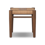 Mixed materials elevate this outdoor stool. Alternating weave patterns add texture and visual interest, contrasting with FSC®-certified teak framing. Cover or store indoors during inclement weather and when not in use.As lovers of wabi sabi aesthetics at Amethyst, we love the nature inspired Rothler Outdoor Accent Stool - Textured Sand. Amethyst Home provides interior design, new home construction design consulting, vintage area rugs, and lighting in the Charlotte metro area.