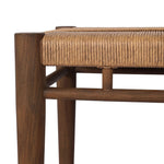 Mixed materials elevate this outdoor stool. Alternating weave patterns add texture and visual interest, contrasting with FSC®-certified teak framing. Cover or store indoors during inclement weather and when not in use.As lovers of wabi sabi aesthetics at Amethyst, we love the nature inspired Rothler Outdoor Accent Stool - Textured Sand. Amethyst Home provides interior design, new home construction design consulting, vintage area rugs, and lighting in the Dallas metro area.