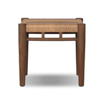 Mixed materials elevate this outdoor stool. Alternating weave patterns add texture and visual interest, contrasting with FSC®-certified teak framing. Cover or store indoors during inclement weather and when not in use.As lovers of wabi sabi aesthetics at Amethyst, we love the nature inspired Rothler Outdoor Accent Stool - Textured Sand. Amethyst Home provides interior design, new home construction design consulting, vintage area rugs, and lighting in the Houston metro area.