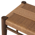Mixed materials elevate this outdoor stool. Alternating weave patterns add texture and visual interest, contrasting with FSC®-certified teak framing. Cover or store indoors during inclement weather and when not in use.As lovers of wabi sabi aesthetics at Amethyst, we love the nature inspired Rothler Outdoor Accent Stool - Textured Sand. Amethyst Home provides interior design, new home construction design consulting, vintage area rugs, and lighting in the Laguna Beach metro area.