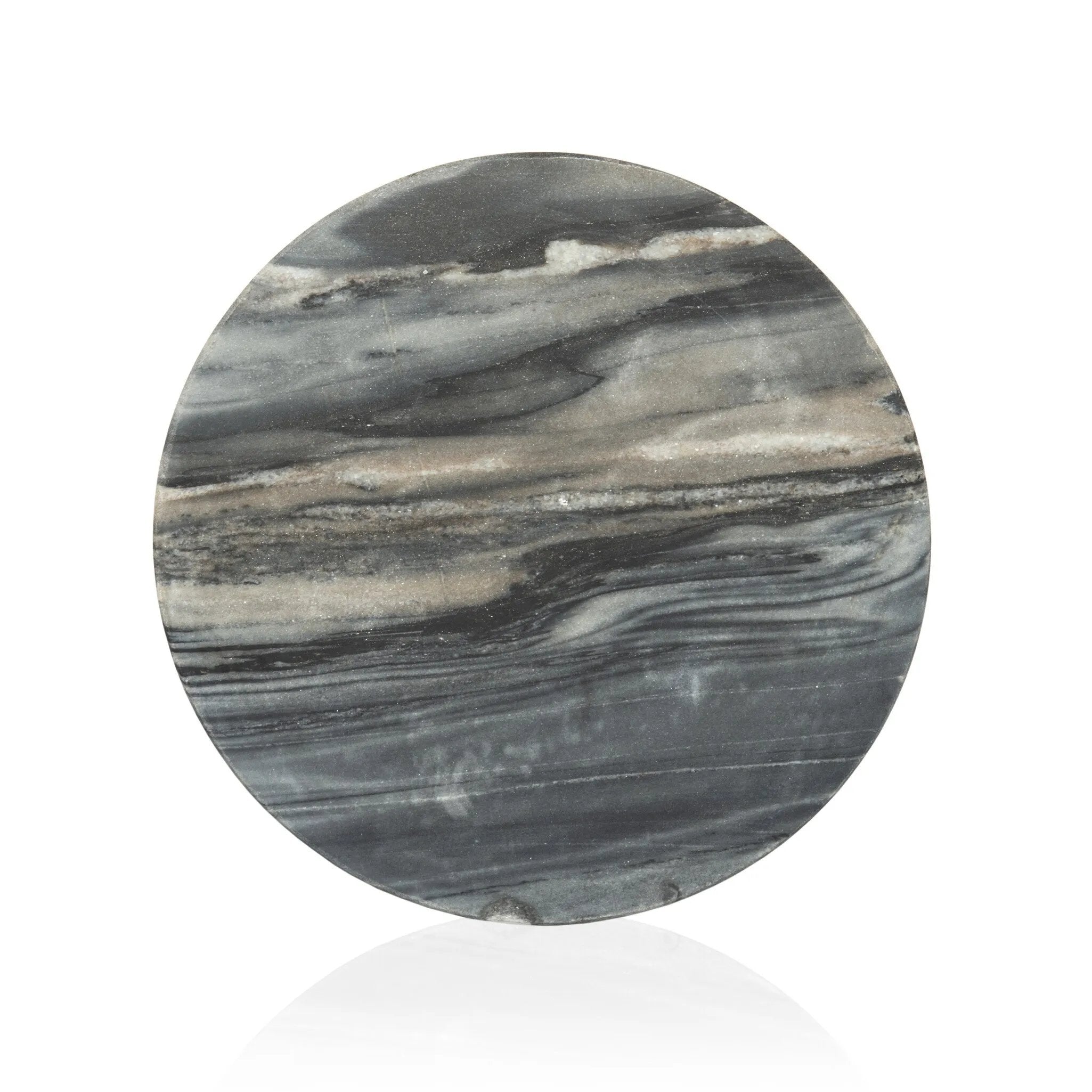 Featuring Rowe Ebony Marble End Table by Four Hands at Amethyst Home. Precise curves add up to modern presence. Bold ebony marble is carved from a single piece of stone and turned on a lathe to form the curves and angles of this end table.Overall Dimensions: 14"W x 14"L x 17.50"H
Collection: MarlowColors: Ebony Marble SolidMaterials: Solid Marble Weight: 9. Amethyst Home provides interior design, new home construction design consulting, vintage area rugs, and lighting in the Scottsdale metro area.