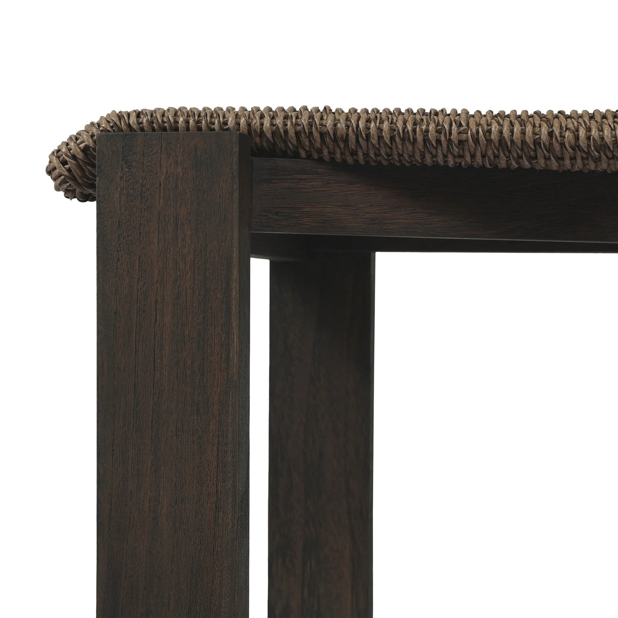 Featuring Roxy Faux Dark Hyacinth Outdoor Dining Chair by Four Hands at Amethyst Home. This Roxy Faux Dark Hyacinth Outdoor Dining Chair is the perfect addition to any outdoor dining space. With its durable design and comfortable seating, you can enjoy meals in style and comfort for years to come. Made with high-quality materials, this dining chair offers . Amethyst Home provides interior design, new home construction design consulting, vintage area rugs, and lighting in the Alpharetta metro area.