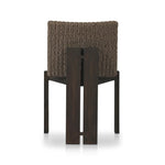 Featuring Roxy Faux Dark Hyacinth Outdoor Dining Chair by Four Hands at Amethyst Home. This Roxy Faux Dark Hyacinth Outdoor Dining Chair is the perfect addition to any outdoor dining space. With its durable design and comfortable seating, you can enjoy meals in style and comfort for years to come. Made with high-quality materials, this dining chair offers both. Amethyst Home provides interior design, new home construction design consulting, vintage area rugs, and lighting in the Boston metro area.