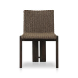 Featuring Roxy Faux Dark Hyacinth Outdoor Dining Chair by Four Hands at Amethyst Home. This Roxy Faux Dark Hyacinth Outdoor Dining Chair is the perfect addition to any outdoor dining space. With its durable design and comfortable seating, you can enjoy meals in style and comfort for years to come. Made with high-quality materials, this dining chair offers b. Amethyst Home provides interior design, new home construction design consulting, vintage area rugs, and lighting in the Calabasas metro area.