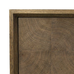 Influenced by contemporary design, this dresser’s simple frame showcases thick brown oak veneer with a tiled oyster cut pattern on the insert panels. Store your favorite clothing in four drawers with minimalist metal pulls.As fans of clean aesthetics at Amethyst, we love the nature inspired Salta 4 Drawer Dresser - Brown Oak Thin Oyster. Amethyst Home provides interior design, new home construction design consulting, vintage area rugs, and lighting in the Boston metro area.
