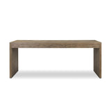 This desk’s simple frame showcases warm brown solid oak with an oyster cut grid pattern on the top and sides. Three drawers create space for office supplies and more.As fans of luxe aesthetics at Amethyst, we love the warm modern inspired Salta Desk - Brown Oak Thick Veneer. Amethyst Home provides interior design, new home construction design consulting, vintage area rugs, and lighting in the Calabasas metro area.