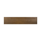 This media console’s simple frame showcases thick brown oak veneer with an oyster cut grid pattern on the door and drawer fronts. Minimalist metal pulls open to ample storage for living space essentials. Rear cutouts for cord management.As lovers of luxe style at Amethyst, we love the designer inspired Salta Media Console - Brown Oak Thick Veneer. Amethyst Home provides interior design, new home construction design consulting, vintage area rugs, and lighting in the Austin metro area.