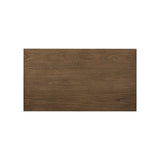 Influenced by contemporary design, this nightstand’s simple frame showcases thick brown oak veneer with a tiled oyster cut pattern on the insert panels. Three drawers with minimalist metal pulls offer ample space for bedside essentials. Amethyst Home provides interior design, new home construction design consulting, vintage area rugs, and lighting in the Dallas metro area.