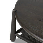 As fans of modern design at Amethyst, we love the nature inspired Salvador Coffee Table - Smoked Black Resawn Oak. This item pairs well with other brands such as Surya and is perfect for minimalist homes Amethyst Home provides interior design, new home construction design consulting, vintage area rugs, and lighting in the Houston metro area.