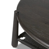 As fans of modern design at Amethyst, we love the nature inspired Salvador Coffee Table - Smoked Black Resawn Oak. This item pairs well with other brands such as Surya and is perfect for minimalist homes Amethyst Home provides interior design, new home construction design consulting, vintage area rugs, and lighting in the Houston metro area.