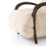 Featuring Sandro Champagne Mongolian Fur Chair by Four Hands at Amethyst Home. This versatile accent chair is upholstered in a faux Mongolian shearling with a textural high pile. A contrasting, chunky parawood frame hugs the seat and is wire-brushed for a warm, vintage feel. Overall Dimensions: 29.50"w x 42.25"d x 32.50"h
Discover this on social media? . Amethyst Home provides interior design, new home construction design consulting, vintage area rugs, and lighting in the Newport Beach metro area.