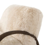Featuring Sandro Champagne Mongolian Fur Chair by Four Hands at Amethyst Home. This versatile accent chair is upholstered in a faux Mongolian shearling with a textural high pile. A contrasting, chunky parawood frame hugs the seat and is wire-brushed for a warm, vintage feel. Overall Dimensions: 29.50"w x 42.25"d x 32.50"h
Discover this on social media?. Amethyst Home provides interior design, new home construction design consulting, vintage area rugs, and lighting in the Salt Lake City metro area.