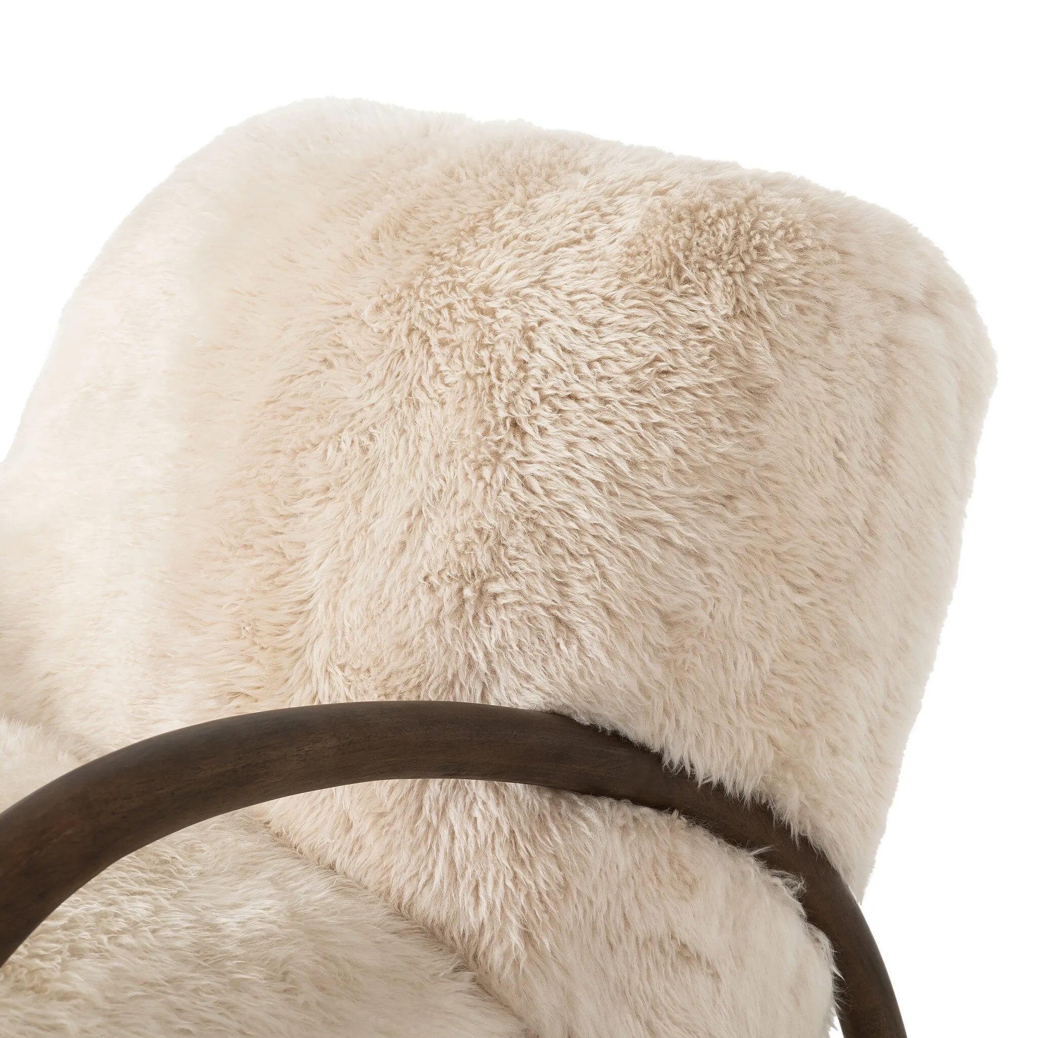Featuring Sandro Champagne Mongolian Fur Chair by Four Hands at Amethyst Home. This versatile accent chair is upholstered in a faux Mongolian shearling with a textural high pile. A contrasting, chunky parawood frame hugs the seat and is wire-brushed for a warm, vintage feel. Overall Dimensions: 29.50"w x 42.25"d x 32.50"h
Discover this on social media?. Amethyst Home provides interior design, new home construction design consulting, vintage area rugs, and lighting in the Salt Lake City metro area.