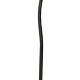 Featuring Selby Black Wrought Iron Floor Lamp by Four Hands at Amethyst Home. A curved cast iron tripod base pairs with an elongated boucle shade for a sculpted, minimalist look that works into any room with ease. Overall Dimensions: 12.75"w x 12.75"d x 60.00"h. Amethyst Home provides interior design, new home construction design consulting, vintage area rugs, and lighting in the Tampa metro area.