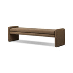 Featuring Serena Antwerp Cafe Accent Bench by Four Hands at Amethyst Home. Rich, linen-blend upholstery covers a long, sophisticated dining bench.Overall Dimensions: 70.00"w x 18.00"d x 19.00"hWeight : 48.50 lbsMaterials: 39% Linen, 35% Cotton, 26% Polyester, Poplar Plywood, 90% Polyurethane Foam Pad, 10% Polyester Fiber Batting. Amethyst Home provides interior design, new home construction design consulting, vintage area rugs, and lighting in the Houston metro area.