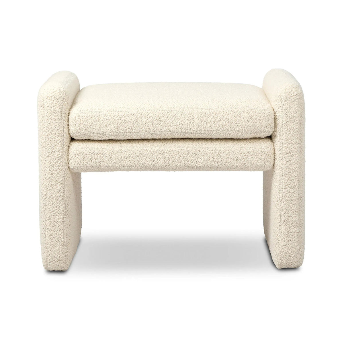 Serena Ottoman - Durham Cream | shipping 11/29/2025