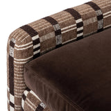A playful vintage-inspired fabric covers this ottoman, adding a subtle flair to any room.As fans of wabi sabi materials at Amethyst, we love the optimistic inspired Serena Ottoman - Sandhill Cocoa. This item pairs well with other brands such as Visual Comfort and is perfect for eclectic homes Amethyst Home provides interior design, new home construction design consulting, vintage area rugs, and lighting in the Austin metro area.