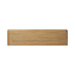 Blending modern design with classic features, this dresser is at once soft and bold. Set low to the ground on rounded feet, the dresser has prominent rounded corners that emphasize its smooth finish. Crafted from solid warm oak and veneers with push-latch hardware for a clean front Amethyst Home provides interior design, new home construction design consulting, vintage area rugs, and lighting in the Scottsdale metro area.