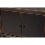 Featuring Shizuko Distressed Walnut Sideboard by Four Hands at Amethyst Home. This Shizuko Distressed Walnut Sideboard is perfect for adding extra storage and style to your dining or living room. With its unique distressed walnut finish, it will add a touch of elegance to any space. Its spacious interior and sturdy build make it a functional and durable cho. Amethyst Home provides interior design, new home construction design consulting, vintage area rugs, and lighting in the Nashville metro area.