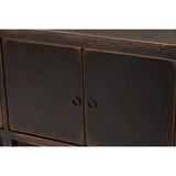 Featuring Shizuko Distressed Walnut Sideboard by Four Hands at Amethyst Home. This Shizuko Distressed Walnut Sideboard is perfect for adding extra storage and style to your dining or living room. With its unique distressed walnut finish, it will add a touch of elegance to any space. Its spacious interior and sturdy build make it a functional and durable cho. Amethyst Home provides interior design, new home construction design consulting, vintage area rugs, and lighting in the Nashville metro area.