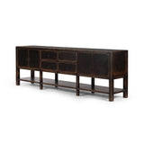 Featuring Shizuko Distressed Walnut Sideboard by Four Hands at Amethyst Home. This Shizuko Distressed Walnut Sideboard is perfect for adding extra storage and style to your dining or living room. With its unique distressed walnut finish, it will add a touch of elegance to any space. Its spacious interior and sturdy build make it a functional and durabl. Amethyst Home provides interior design, new home construction design consulting, vintage area rugs, and lighting in the Salt Lake City metro area.