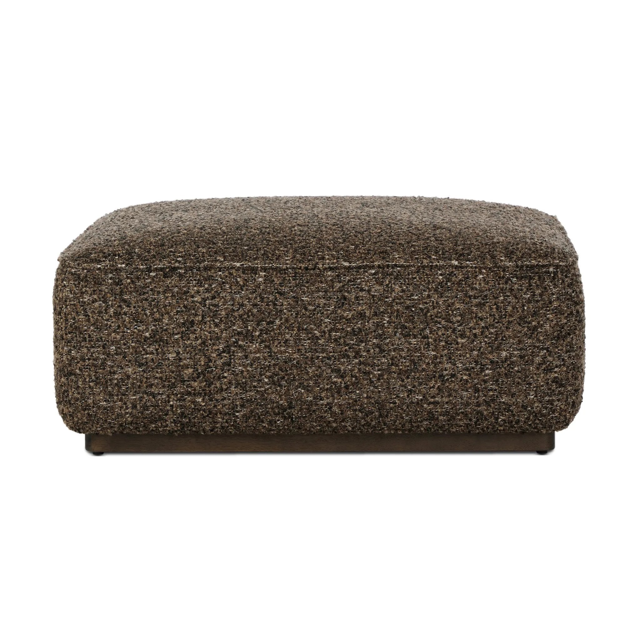 Featuring Sinclair Ivan Granite Square Ottoman by Four Hands at Amethyst Home. Upholstered in a granite flax/linen blend and paired with a deep brown base, this 36" square ottoman can be placed just about anywhere – bringing with it a retro vibe.21"Overall Dimensions: 21.50"w x 21.50"d x 16.00"hWeight: 20.94 lbs36"Overall Dimensions: 36.00"w x 36.00"d x 16.. Amethyst Home provides interior design, new home construction design consulting, vintage area rugs, and lighting in the Nashville metro area.