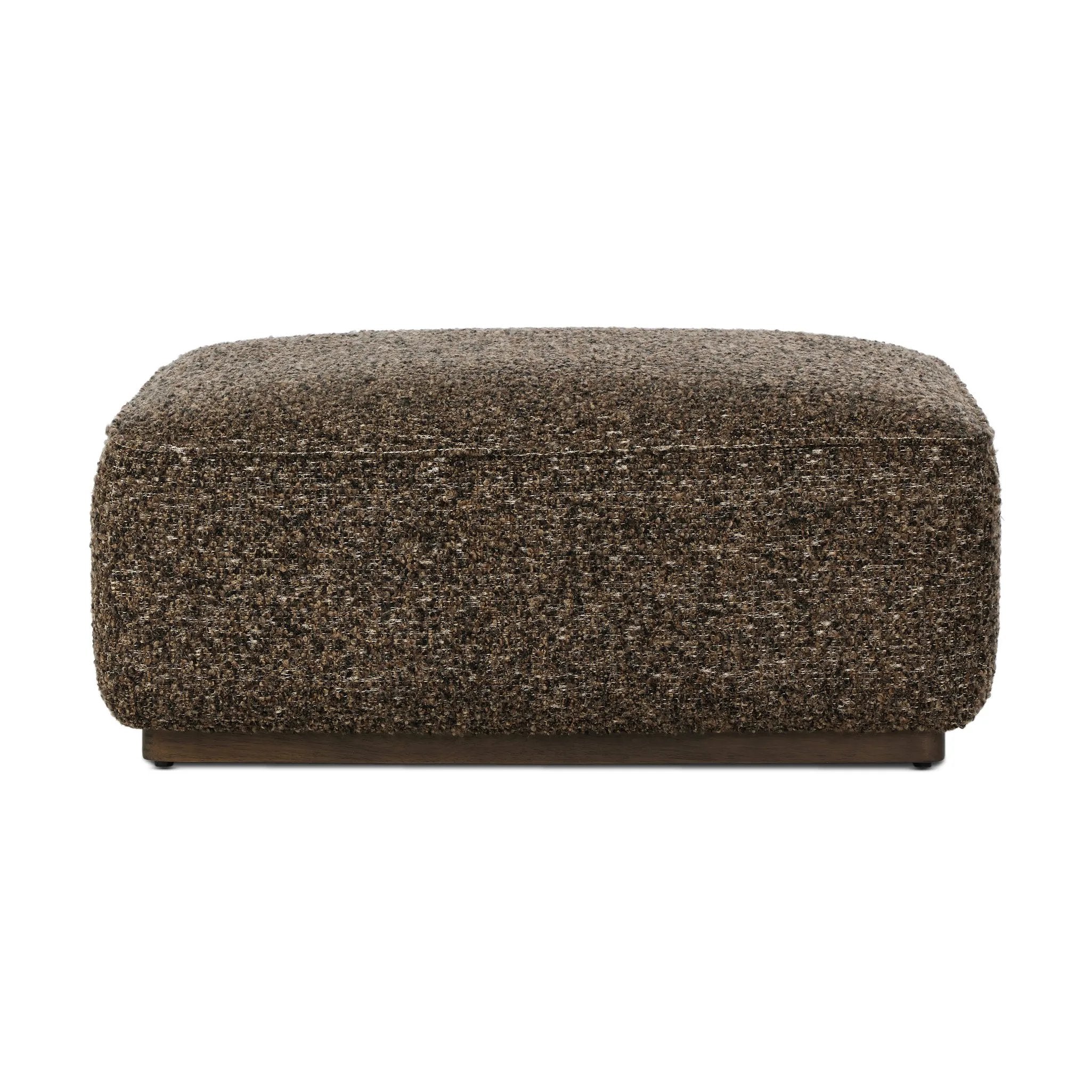 Featuring Sinclair Ivan Granite Square Ottoman by Four Hands at Amethyst Home. Upholstered in a granite flax/linen blend and paired with a deep brown base, this 36" square ottoman can be placed just about anywhere – bringing with it a retro vibe.21"Overall Dimensions: 21.50"w x 21.50"d x 16.00"hWeight: 20.94 lbs36"Overall Dimensions: 36.00"w x 36.00"d x 16. Amethyst Home provides interior design, new home construction design consulting, vintage area rugs, and lighting in the Scottsdale metro area.