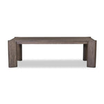 Featuring Soho Aged Natural Oak Veneer Dining Table by Four Hands at Amethyst Home. A Parsons-style dining table is defined by heavy proportions and angled, over-scaled legs. Crafted from reclaimed wood and finished with an aged natural oak stain to showcase natural cracks and patches for added character.Overall Dimensions: 98.00"w x 46.25"d x 30.00"hWeigh. Amethyst Home provides interior design, new home construction design consulting, vintage area rugs, and lighting in the Alpharetta metro area.
